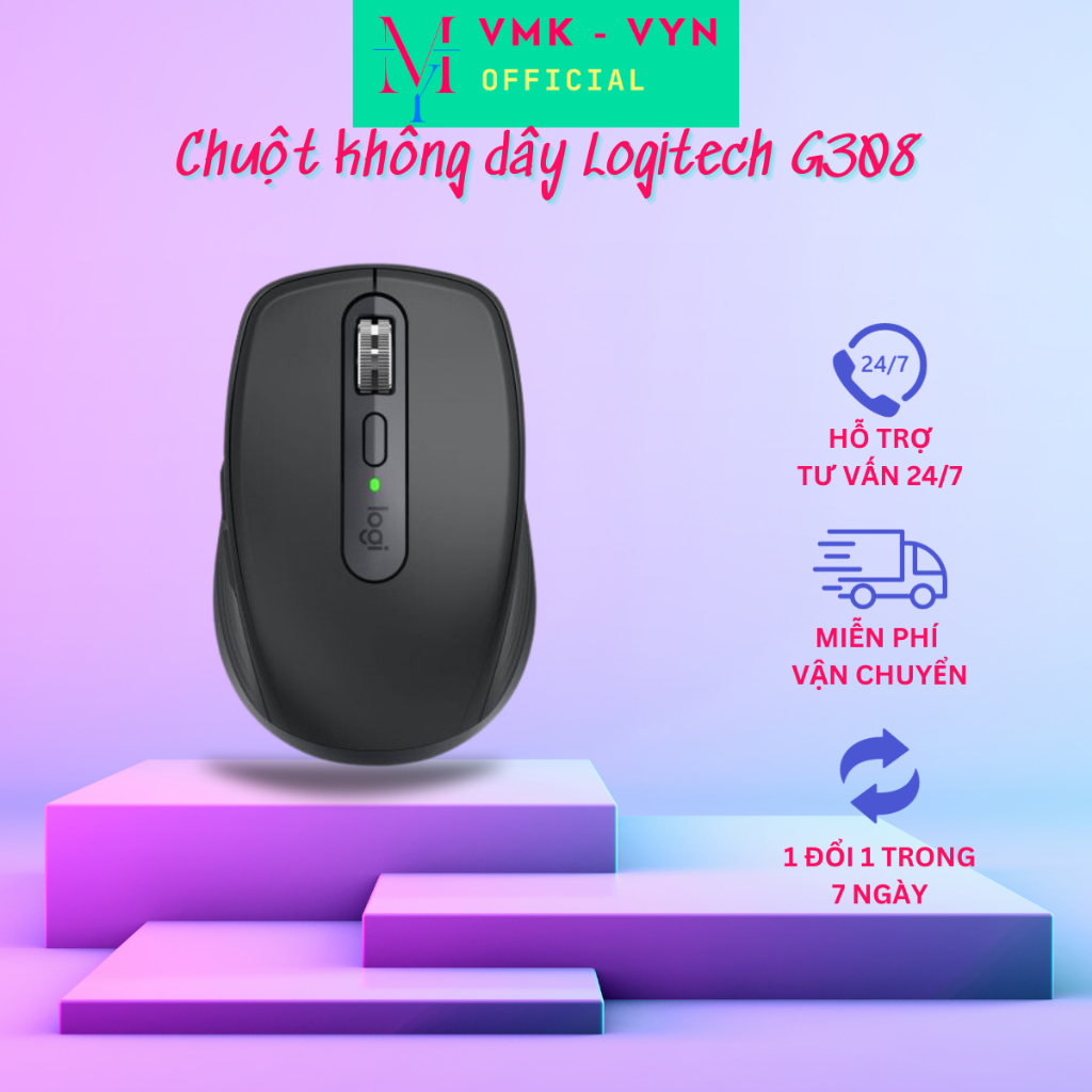 Chuột không dây Logitech G308 phiên bản mới dành cho máy tính, smartTV độ lướt siêu mượt chơi game và làm việc- VMK-VYN | BigBuy360 - bigbuy360.vn