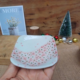 Dĩa gốm Nhật (2 hand) size từ 4_10cm