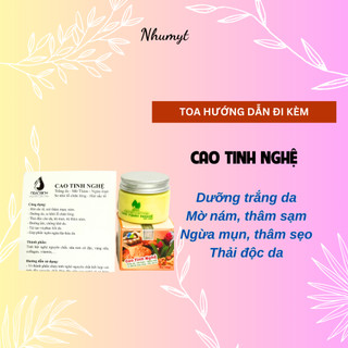 ( Rẻ vô địch ) Mặt nạ ngủ CAO TINH NGHỆ, Mặt nạ Cao tinh nghệ - Dưỡng da Trắng hồng, mờ thâm, tàn nhang, se lỗ chân lông