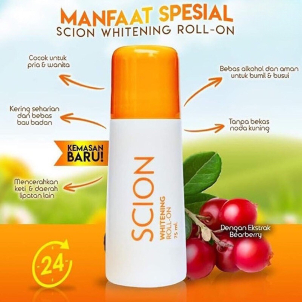 [MẪU MỚI] Lăn khử mùi Scion Nuskin - 75ml