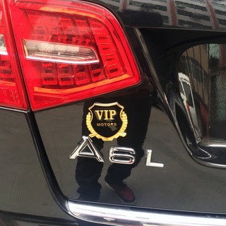 Logo vip motors dán xe ô tô