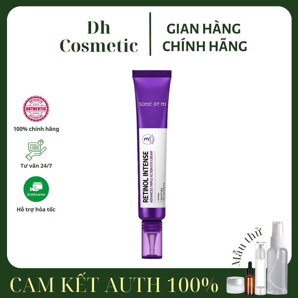 Kem dưỡng mắt Some By Mi Retinol Intense Advanced Triple Action Eye Cream 30ml Dhcosmetic