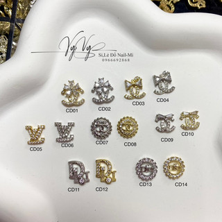 Phụ kiện charm đá đính móng tay, charm pha lê cao cấp ( giá 1 cái )