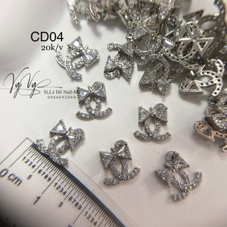 Phụ kiện charm đá đính móng tay, charm pha lê cao cấp ( giá 1 cái )