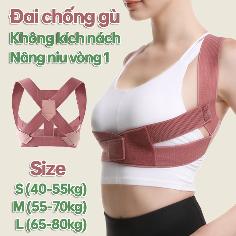 Đai chống gù lưng nữ chính hãng giúp định hình