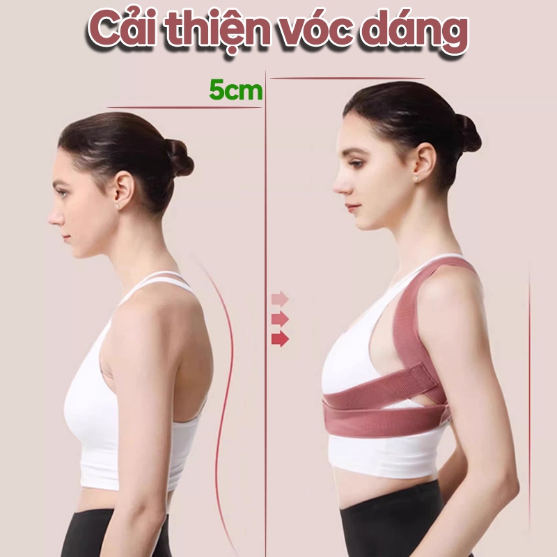 Đai chống gù lưng nữ chính hãng giúp định hình