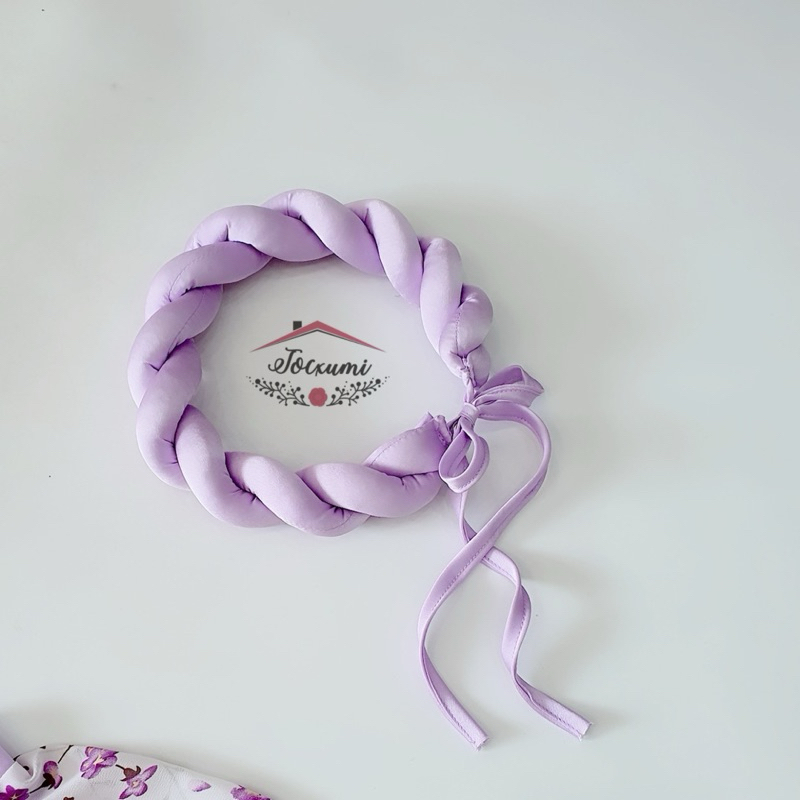 Set áo dài cách tân hoa tím xinh iu voan pháp cao cấp - Tocxumi