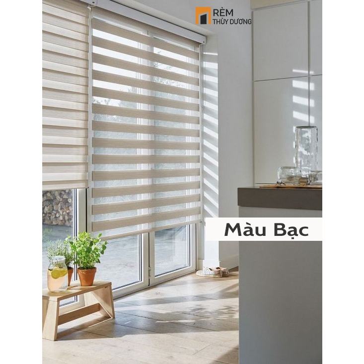 Rèm Cầu Vồng Hàn Quốc, cản sáng 75-85%, vải dày 0.55mm rèm cửa sổ cao cấp, kèm đầy đủ phụ kiện, Màn cầu vồng
