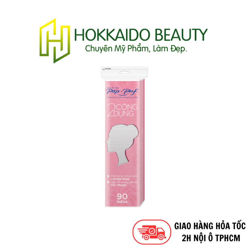Bông tẩy trang Pop-puf [ Hokkaido Beauty ]