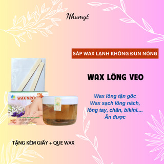 WAX LÔNG VEO Tẩy sạch MỌI VÙNG Lông + TẶNG kèm giấy wax và que gạt ( Kem tẩy lông, Triệt lông Vĩnh viễn)