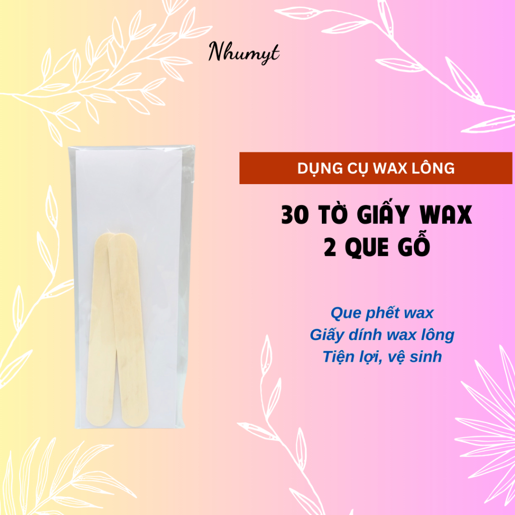Que gạt và giấy wax lông chuyên dụng… mới Hàng Mới Cập Nhập