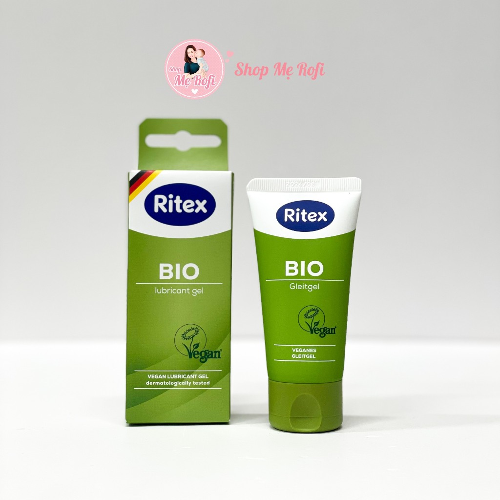 Gel Ritex Bio gốc thực vật thuần chay tuýp 50ml - Mẹ Rofi