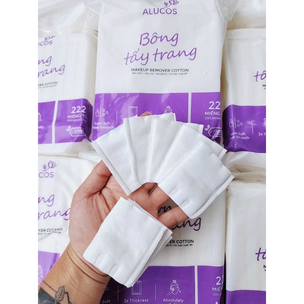 Bông Tẩy Trang Cotton Pads 222 Miếng Giá Rẻ