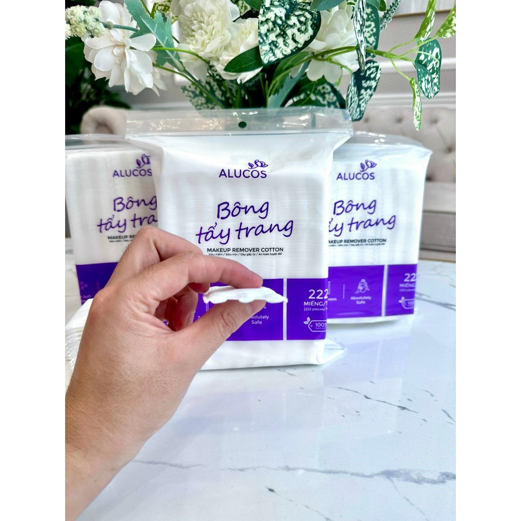 Bông Tẩy Trang Cotton Pads 222 Miếng Giá Rẻ