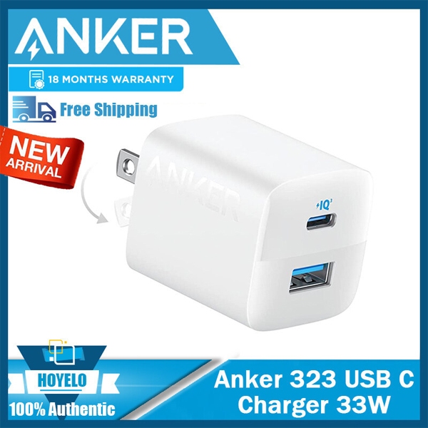Củ sạc nhanh anker 323 33w 2 cổng – a2331