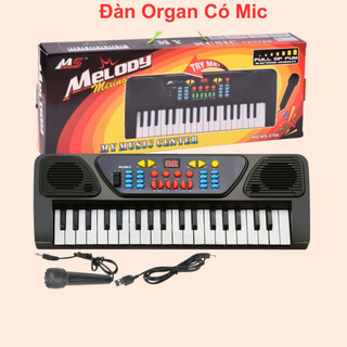 Đàn piano cho bé đàn organ cho bé kèm mic hát chất liệu cao cấp nhiều giai điệu giúp phát triển tài năng âm nhạc