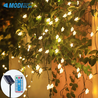  Đèn Trang Trí Năng Lượng Mặt Trời Hình Ngôi Sao MODI SOLAR Trang Trí Noel Giáng Sinh Ngoài Trời 
