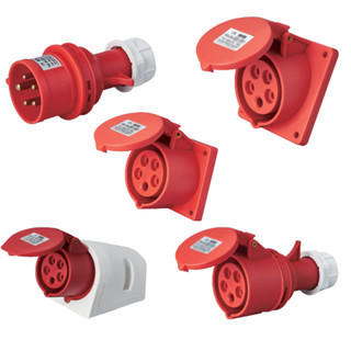 Phích cắm và ổ cắm công nghiệp 16a / 32a 3p+n+e ip44 cao cấp mpe