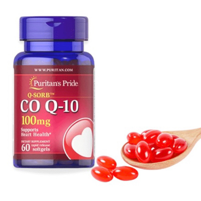 Viên Uống Hỗ Trợ Tim Mạch Puritan’s Pride Q-SORB COQ10 100mg (60 viên/lọ)