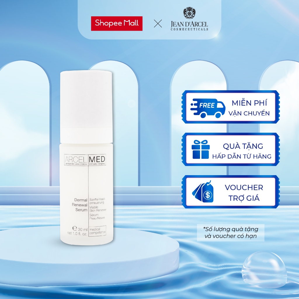 J22 Tinh chất giúp tái tạo da mới (hỗ trợ làm sáng da, giảm thâm sau mụn) Arcelmed - Dermal Renewal Serum 30ml - Jean d'