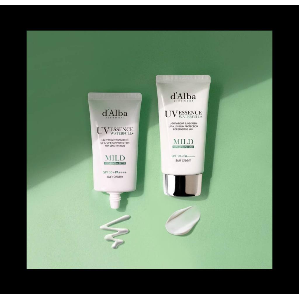 Kem chống nắng D'Alba Waterfull Essence / MILD / TONE UP Sun Cream SPF50+ PA++++ 50ml