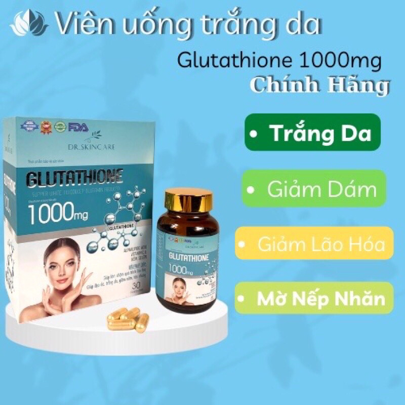 Glutathione (1000mg, date mới)