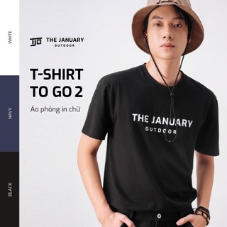 Áo thun cổ tròn tay ngắn nam nữ TJO cotton thoáng mát dáng regular fit 3 màu trung tính dễ phối TSHIRT TO GO 2 J21STTS02