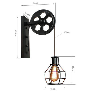 Đèn tường vintage cổ điển mang phong cách decor tg512