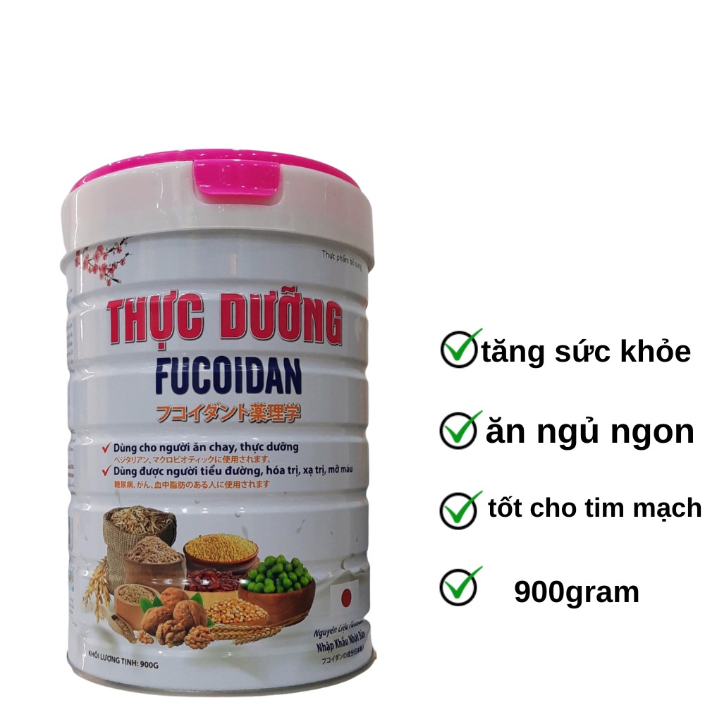 Sữa thực dưỡng fucoidan dành cho người ăn kiêng hộp 900g