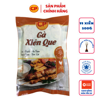 Thịt gà xiên que cp 500gr chính hãng an toàn siêu ngon giao hà nội