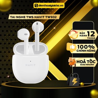 Tai nghe không dây Havit TW932 Bluetooth 5.2 - Hàng chính hãng