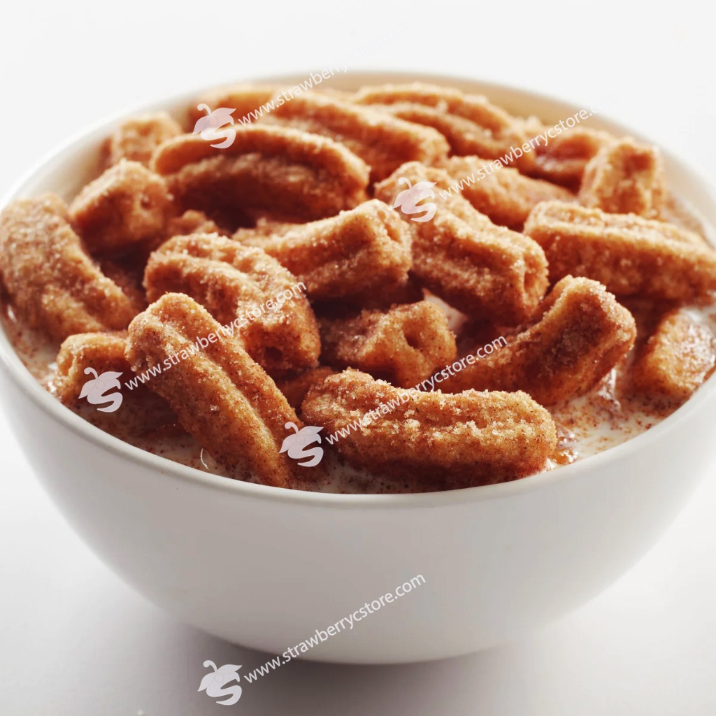 Ngũ Cốc Ăn Sáng Vị Quế Dạng Bánh Rán Que General Mills Cinnamon Toast Crunch Churros Cereal, Hộp 337g