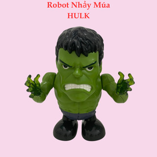 Robot nhảy múa đồ chơi robot cho bé đồ chơi khổng lồ xanh hulk có nhạc đèn sáng lấp lánh chất liệu cao cấp