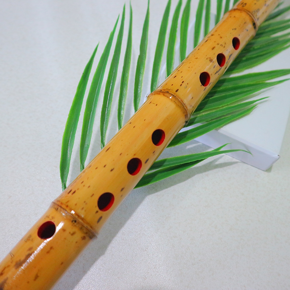 Tiêu C4 Lệ Trúc Gốc Sơn Lòng Đỏ - Nhạc Cụ Thắm Sáo