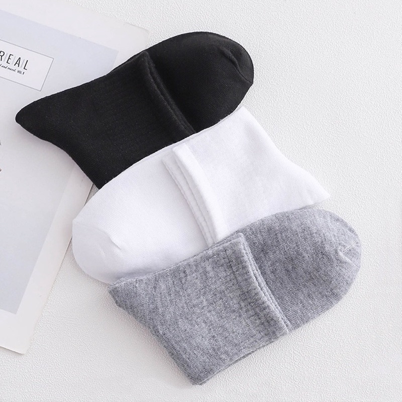 Sét 10 đôi Tất nam Nữ Thể Thao Cổ Trung, Tất Vớ nam Nữ UNISEX  Co Giãn Ôm Chân Thoáng Khí