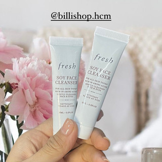 Sữa rửa mặt Fresh 15ML - chứa Amino Acids Soy Face Cleanser