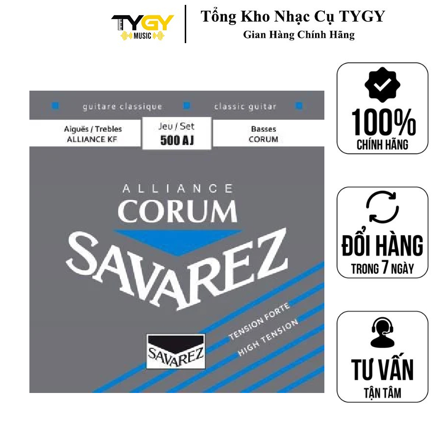DÂY ĐÀN GUITAR CLASSIC SAVAREZ 500AJ