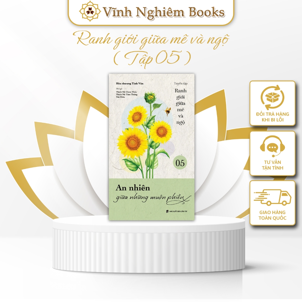 Sách - Ranh giới giữa mê và ngộ tập 05 - An nhiên giữa những muộn phiền