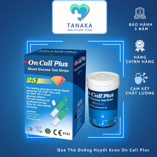 Que thử đường huyết acon on call plus dùng cho máy on call plus & on call ez ii
