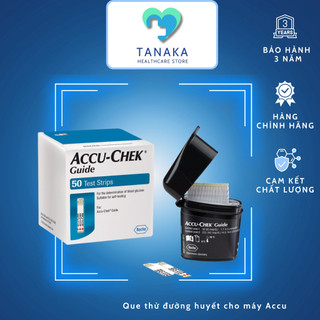 Accu-chek guide 25 que hoặc 50 que - que thử đường huyết dùng cho máy accu chek guide