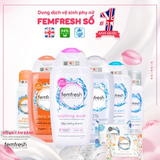 Dung Dịch Vệ Sinh Phụ Nữ Số 1 Anh Quốc Femfresh