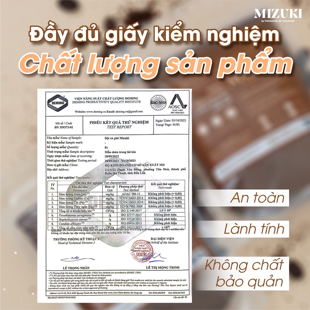 Bột Đắp Mặt Nạ Thiên Nhiên Dưỡng Da Nguyên Chất Mizuki