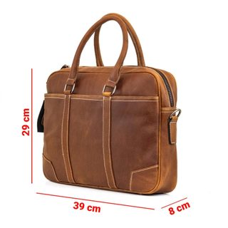 Cặp da bò công sở M2CB-03 | Anh Tho Leather