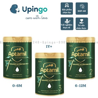Sữa Aptamil Essensis Oraganics A2 Protein số 1,2,3 - 900g mẫu mới nhất