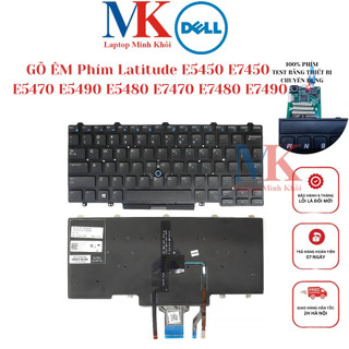 Bàn phím dell latitude e5450 e7450 e5470 e5490 e5480 e7470 e7480 e7490 led chuột zin laptopminhkhoi