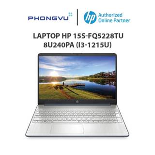 [Nhập ELHP12 giảm 12% tối đa 3TR] Máy tính xách tay/ Laptop HP 15s-fq5228TU - 8U240PA (i3-1215U) (Xanh)