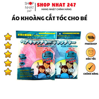 [Hỏa Tốc HN] Áo choàng cắt tóc có khay hứng Nội địa Nhật Bản