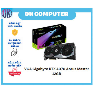 Vga gigabyte rtx 4070 aorus master 12gb