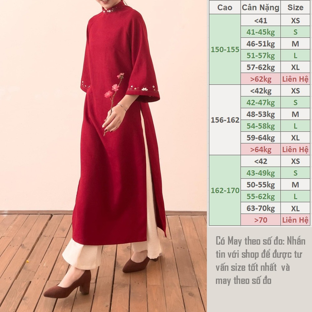 Áo Dài Nữ Cách Tân Đi Kèm Chân Váy XZ39