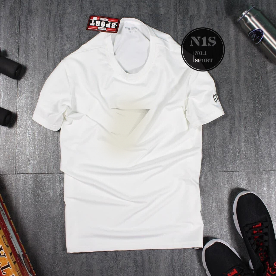 Áo Thun Tập Gym Body, Logo Thêu